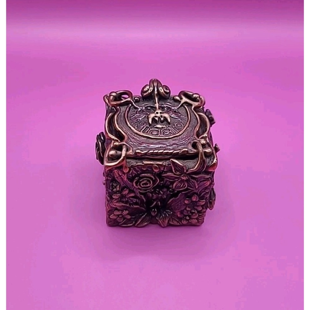 Daniel Riccio Fairy Tale Wishing Box 1985 Very Rare Bronze Sculptural w/Animals‎